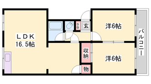 ジョイフル東二見の物件間取画像